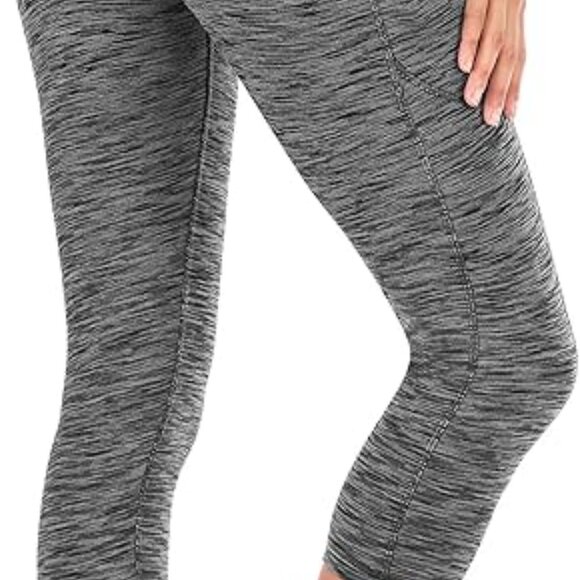 High Waisted Yoga Pants for Women with Pockets Capri Leggings - Picture 5 of 5